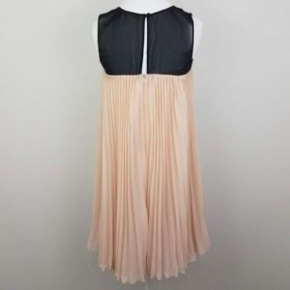 - Erin by Erin Fetherston | Colorblock Pleated Dress 👗 size 6 - Picture 3 of 5
